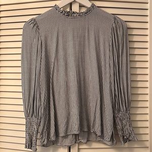 Zara Flowy Pattern Blouse